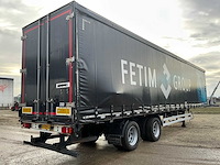 2001 pacton t2-001 tautliner oplegger - afbeelding 16 van  20