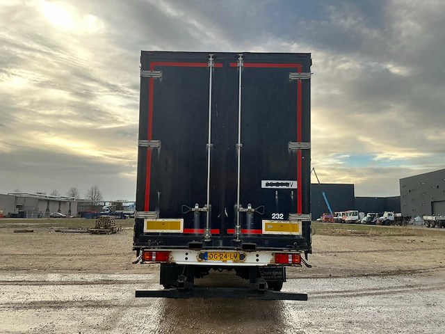 2001 pacton t2-001 tautliner oplegger - afbeelding 17 van  20