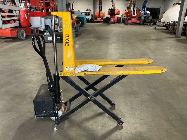 2001 pramac lifter hl10e l540 hoogheffende elektrische palletwagen - afbeelding 2 van  4