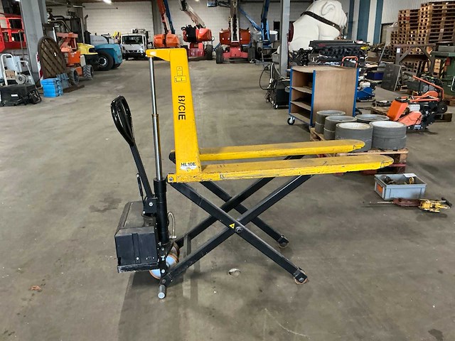 2001 pramac lifter hl10e l540 hoogheffende elektrische palletwagen - afbeelding 5 van  10