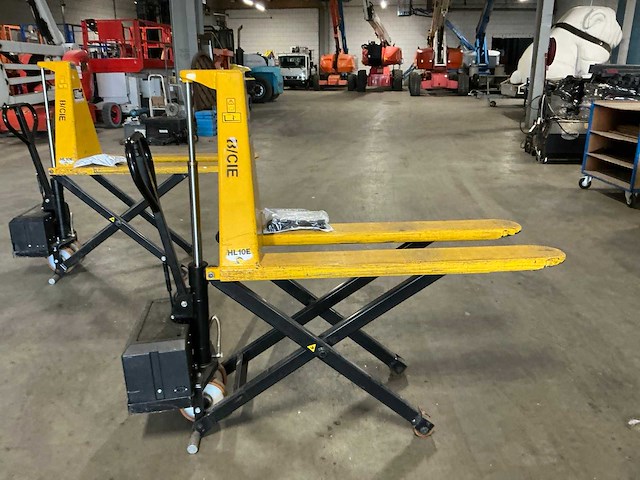 2001 pramac lifter hl10e l540 hoogheffende elektrische palletwagen - afbeelding 1 van  10