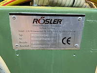 2001 rösler fks-04-1-1 trommel schuurmachine - afbeelding 4 van  23