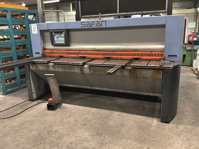 2001 safan ht 255-6 ts guillotineschaar - afbeelding 2 van  8
