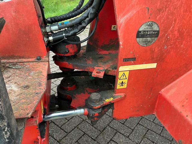 2001 schaffer 550 ts telescopische wiellader - afbeelding 6 van  24