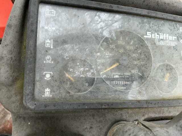2001 schaffer 550 ts telescopische wiellader - afbeelding 9 van  24