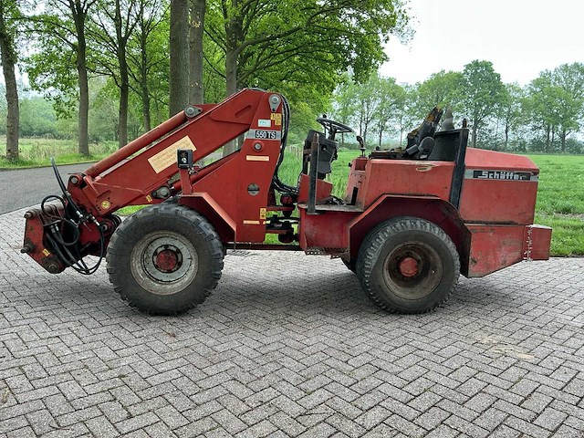 2001 schaffer 550 ts telescopische wiellader - afbeelding 12 van  24