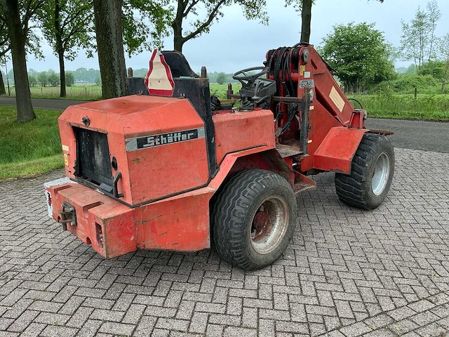 2001 schaffer 550 ts telescopische wiellader - afbeelding 20 van  24