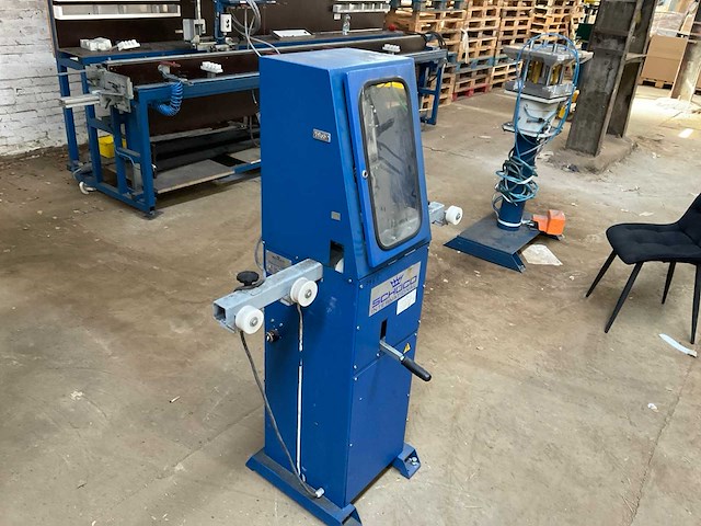 2001 schüco ksm 235 glaslat aluminium clip pers - afbeelding 10 van  32