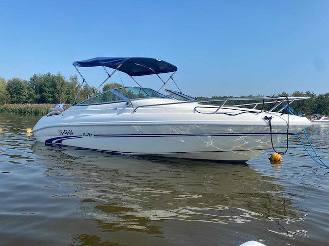 2001 sea ray 190 motorjacht met trailer - afbeelding 1 van  8