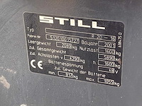 2001 still r20-16 vorkheftruck - afbeelding 9 van  17