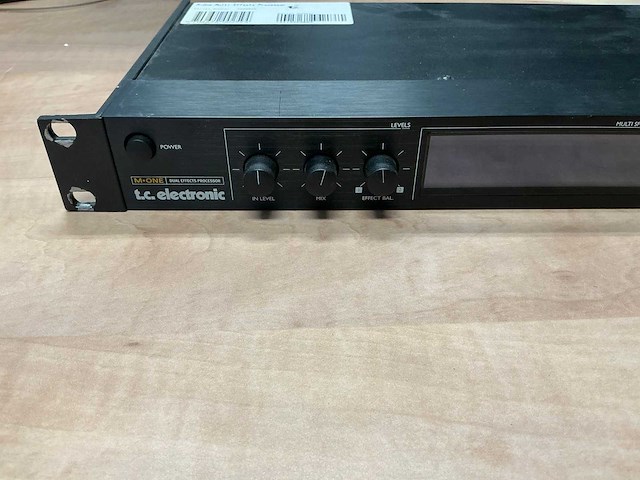 2001 tc electronics m-one stereo galm - afbeelding 3 van  5