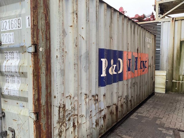 2001 timber treatment gc20/38 zeecontainer - afbeelding 2 van  6