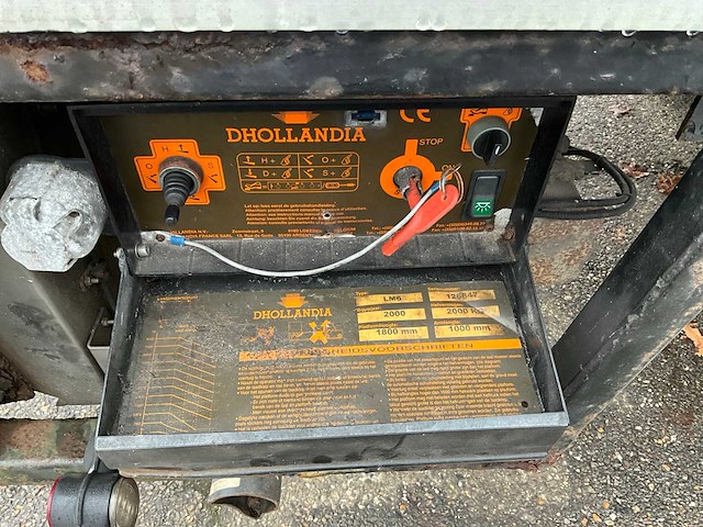 2001 tracon tos1220 gesloten oplegger og-89-rh - afbeelding 14 van  30