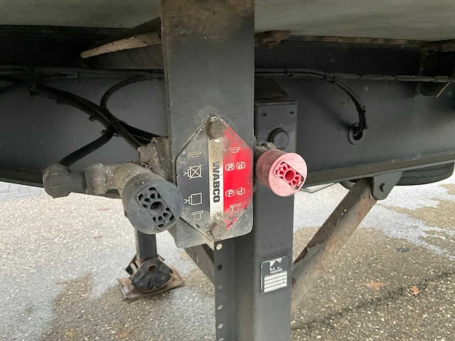 2001 tracon tos1220 gesloten oplegger og-89-rh - afbeelding 21 van  30