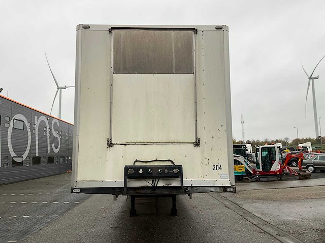 2001 tracon tos1220 gesloten oplegger og-89-rh - afbeelding 30 van  30