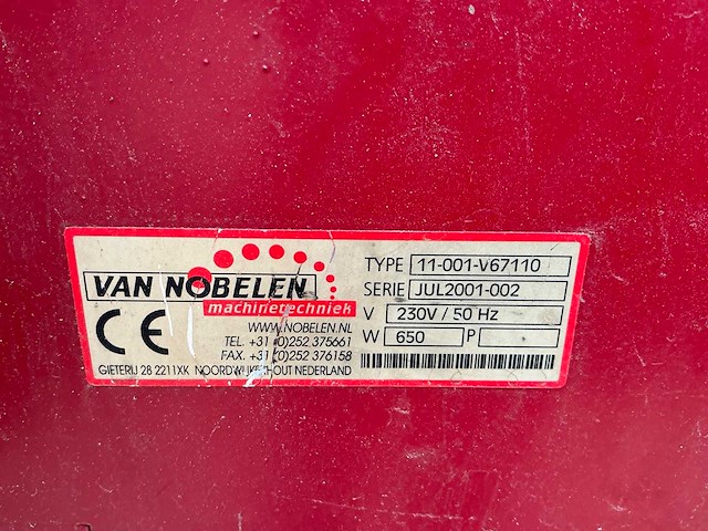 2001 van nobelen 1140 vanen boltelmachine - afbeelding 2 van  10