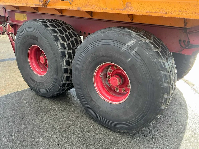 2001 veenhuis jvzk22000 dumper aanhanger - afbeelding 9 van  19