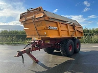 2001 veenhuis jvzk22000 dumper aanhanger