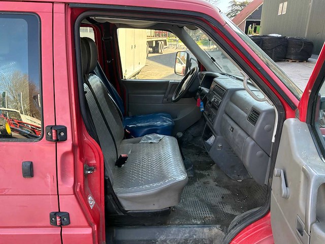2001 volkswagen transporter t4 pick up 332 dc 2.5 tdi personenauto - afbeelding 2 van  16