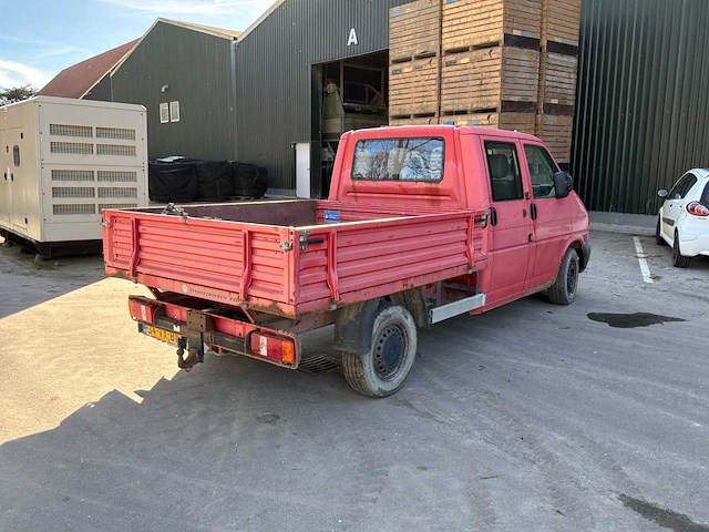 2001 volkswagen transporter t4 pick up 332 dc 2.5 tdi personenauto - afbeelding 14 van  16