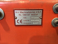 2001 vsf tn 201 bandschuurmachine - afbeelding 3 van  5