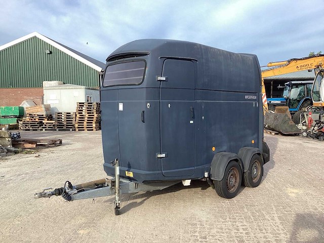 2001 westfalia 120882f paardentrailer - afbeelding 1 van  14
