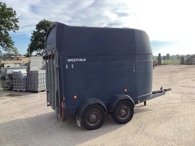 2001 westfalia 120882f paardentrailer - afbeelding 8 van  14