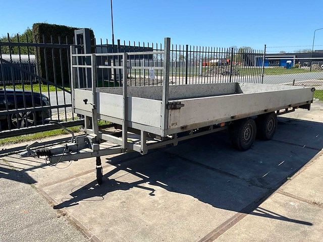 2001 weyer aanhangers plateau aanhangwagen - afbeelding 1 van  11