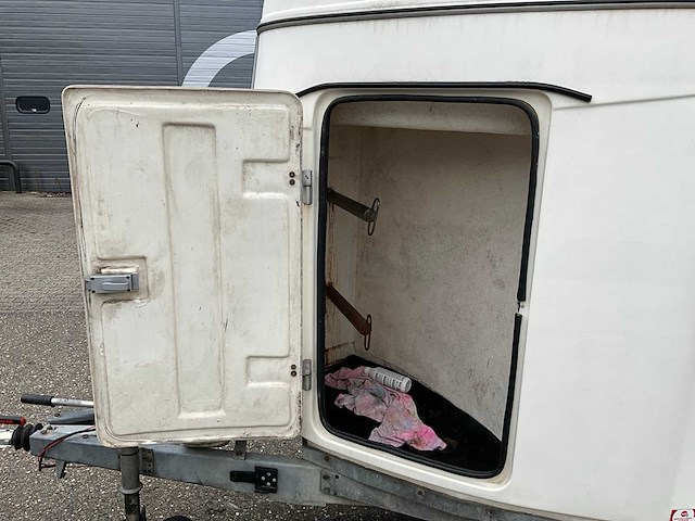 2001 zie bijzonderheden 11 kl paardentrailer wb-hp-88 - afbeelding 10 van  30