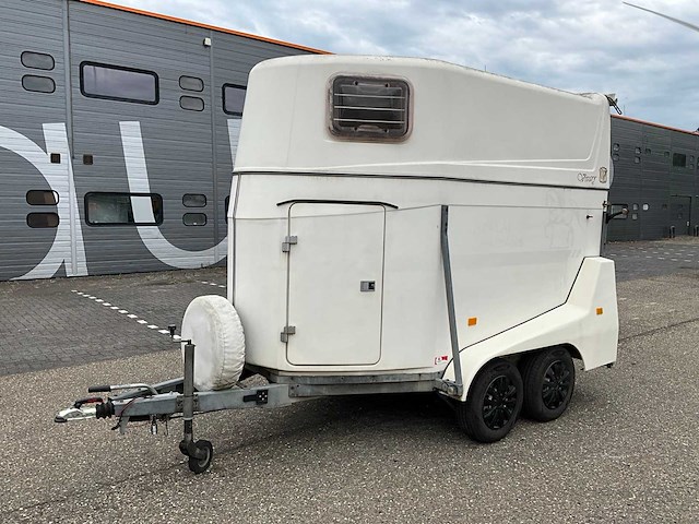 2001 zie bijzonderheden 11 kl paardentrailer wb-hp-88 - afbeelding 1 van  30