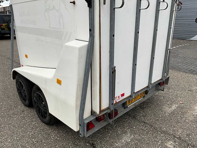 2001 zie bijzonderheden 11 kl paardentrailer wb-hp-88 - afbeelding 15 van  30