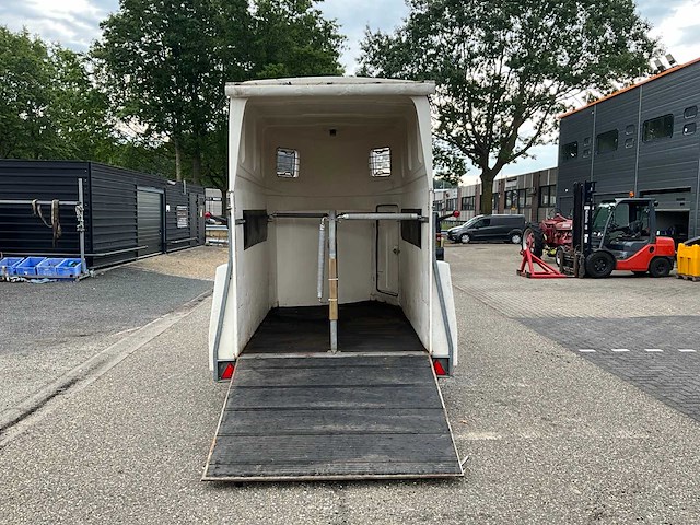 2001 zie bijzonderheden 11 kl paardentrailer wb-hp-88 - afbeelding 17 van  30