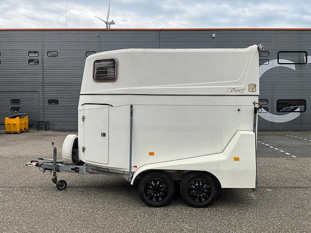 2001 zie bijzonderheden 11 kl paardentrailer wb-hp-88 - afbeelding 12 van  30