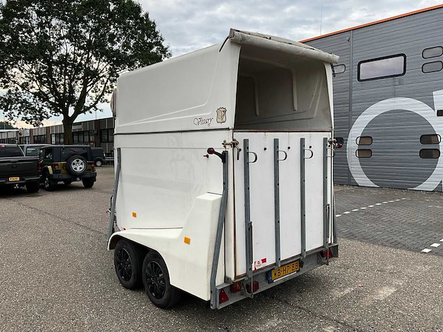 2001 zie bijzonderheden 11 kl paardentrailer wb-hp-88 - afbeelding 23 van  30