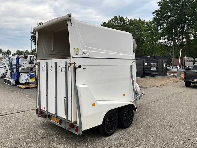 2001 zie bijzonderheden 11 kl paardentrailer wb-hp-88 - afbeelding 25 van  29