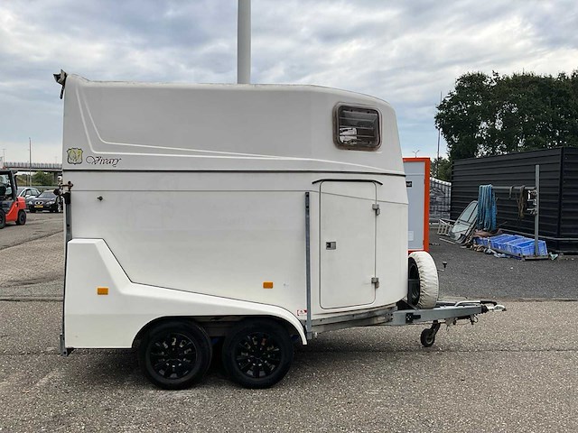 2001 zie bijzonderheden 11 kl paardentrailer wb-hp-88 - afbeelding 26 van  29