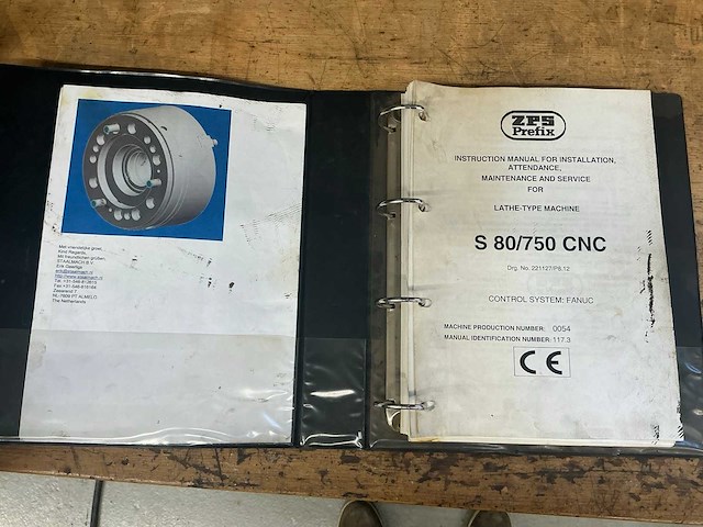 2001 zps prefix s-80 / 750 cnc draaibank - afbeelding 25 van  103