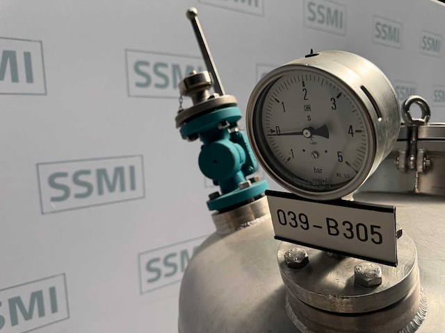 2002 - fischer - 200 ltr - proces-/vacuümvat - afbeelding 9 van  14