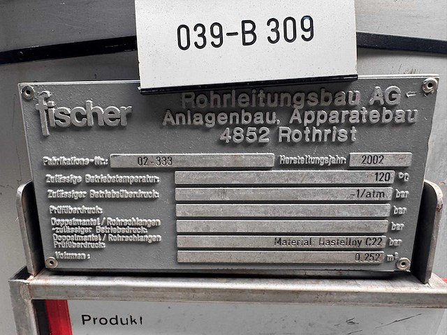 2002 - fischer - procesvat - mobiele dispenser - afbeelding 9 van  14