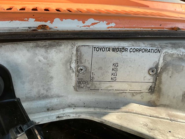 2002 - toyota hzj79 pickup landcruiser bedrijfswagen - afbeelding 24 van  24