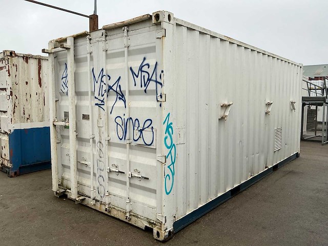 2002 20ft zeecontainer met werkplaatsinrichting - afbeelding 1 van  23