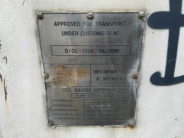 2002 20ft zeecontainer met werkplaatsinrichting - afbeelding 7 van  15