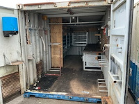 2002 20ft zeecontainer met werkplaatsinrichting - afbeelding 12 van  15