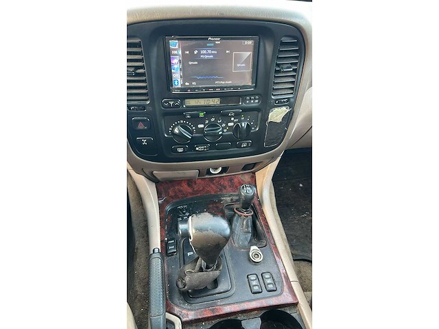 2002 4x4 toyota landcruiser 100 4.2 vx standaard roof window van - afbeelding 5 van  18