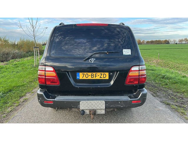 2002 4x4 toyota landcruiser 100 4.2 vx standaard roof window van - afbeelding 16 van  18