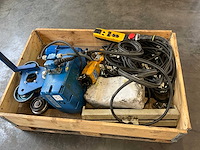 2002 abus gm5 elektrische kettingtakel met loopkat - afbeelding 1 van  6