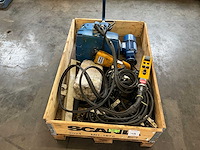 2002 abus gm5 elektrische kettingtakel met loopkat - afbeelding 2 van  6