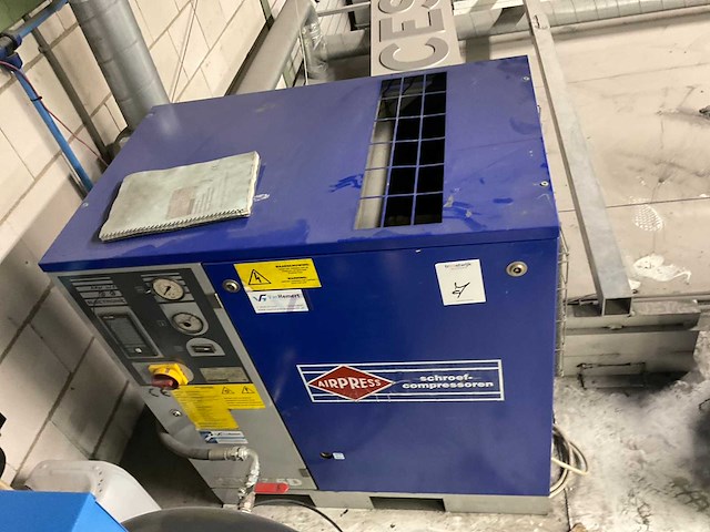2002 airpress aps7.50/10 schroefcompressor - afbeelding 2 van  6