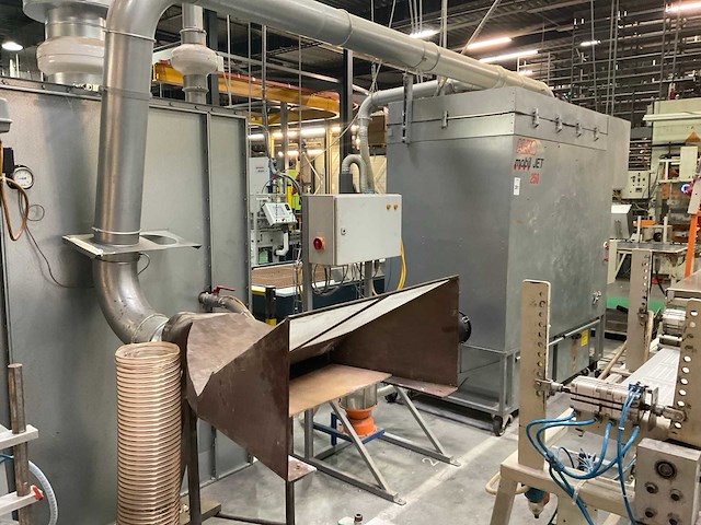 2002 al-ko mobil jet 250 mobiele stofafzuiging unit - afbeelding 1 van  26