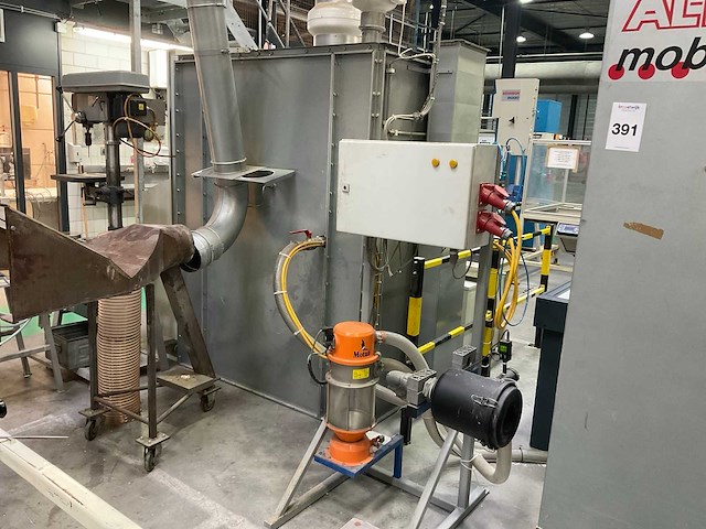 2002 al-ko mobil jet 250 mobiele stofafzuiging unit - afbeelding 12 van  26